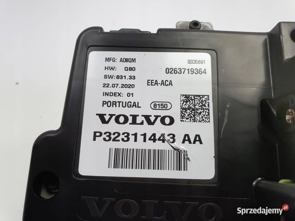 Volvo V60 II S60 III 20 LICZNIK ZEGARY lubelskie