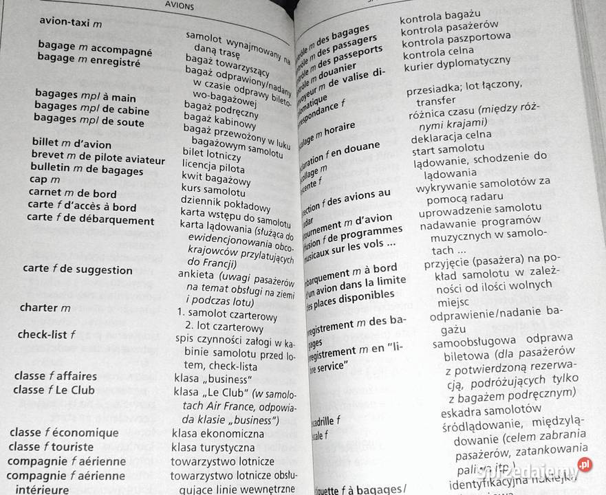 Mały słownik tematyczny francuskopolski B Rok wydania 1994 Kultura i Rozrywka lubelskie Chełm