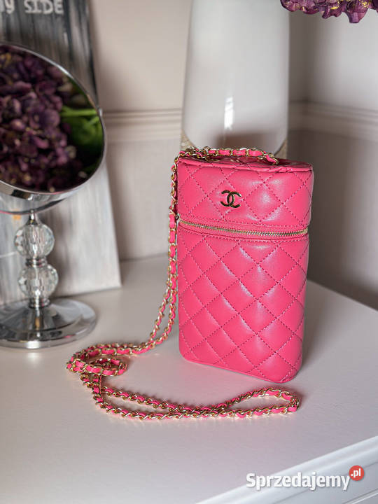 Torebka CHANEL Chanel różowa pikowana nowa Warszawa