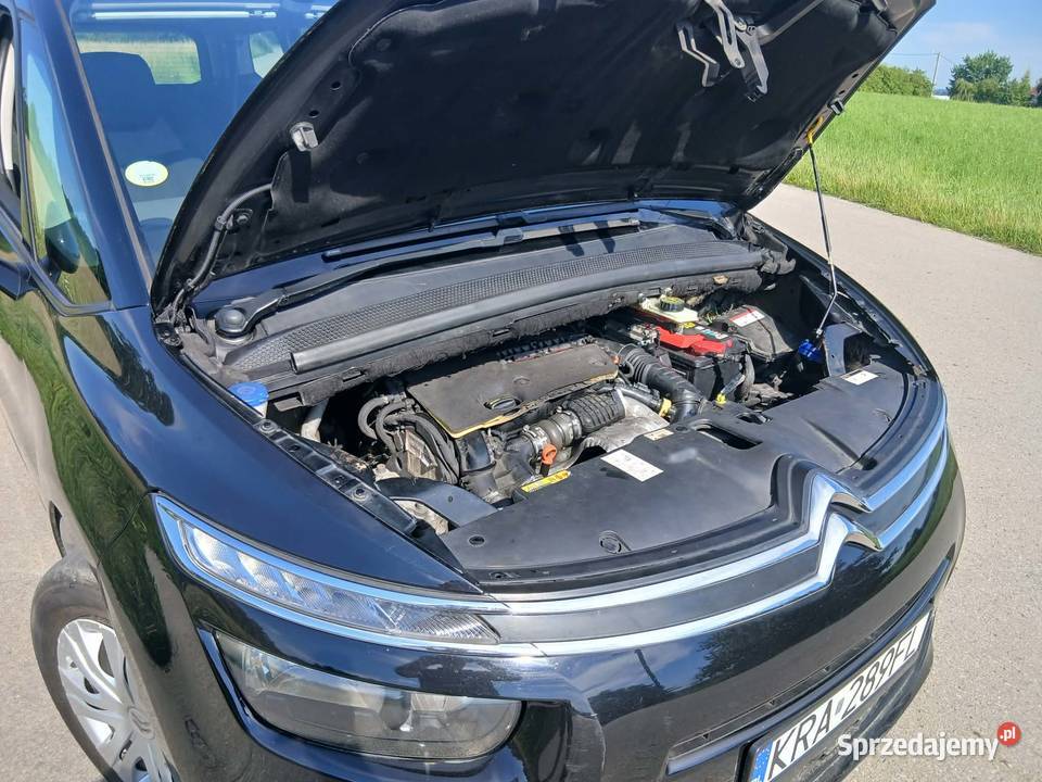 Citroen C4 Grand Picasso II 16 BlueHdi 99 2015r małopolskie Kraków