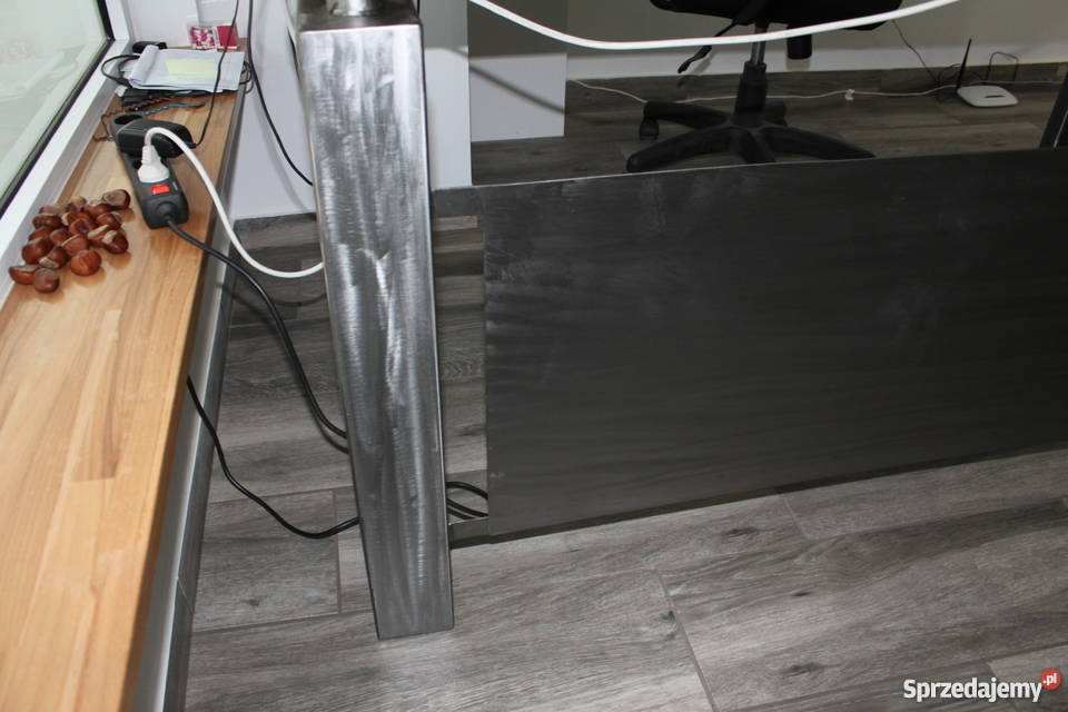 Biurko Metal i Drewno Loft Industrial styl Stoły, krzesła, biurka podlaskie Białystok