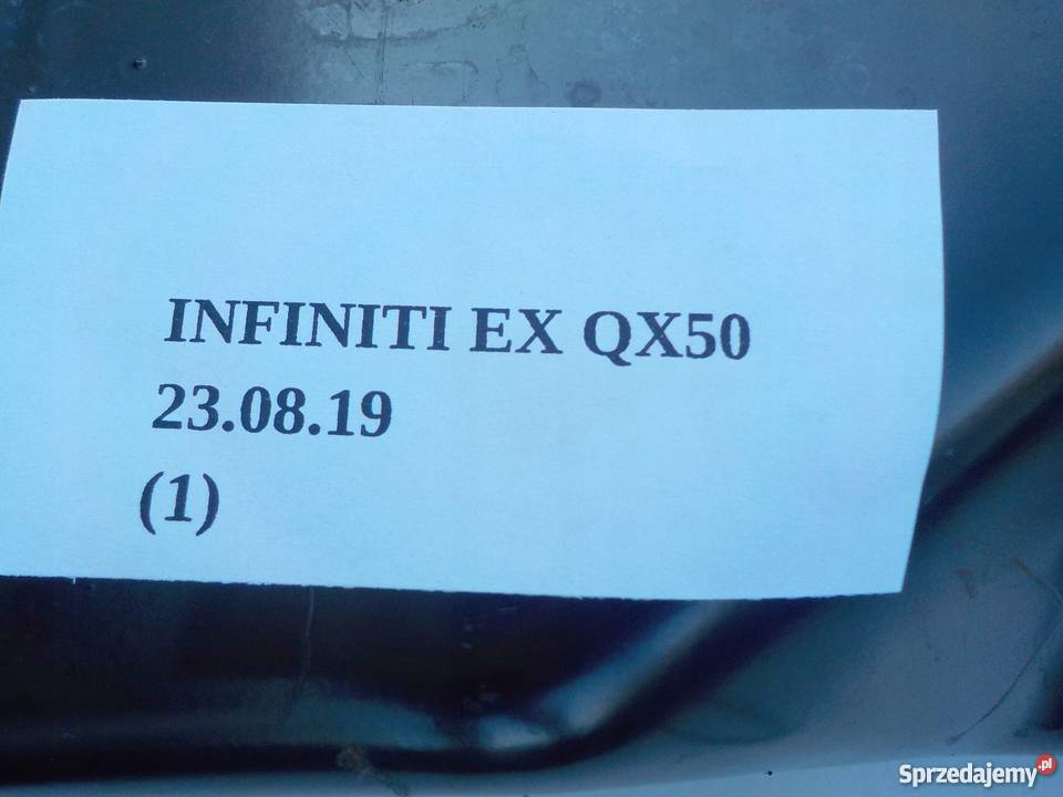 SANKI WÓZEK TRAWERS TYŁ INFINITI EX QX50 osobowe Nowy Tomyśl