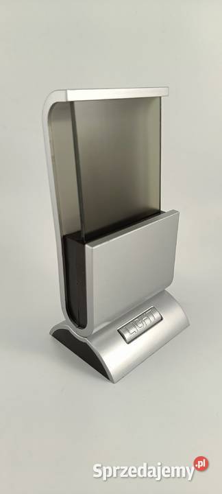 Stołowy zegar budzik termometr Zmienia kolory mazowieckie Brwinów