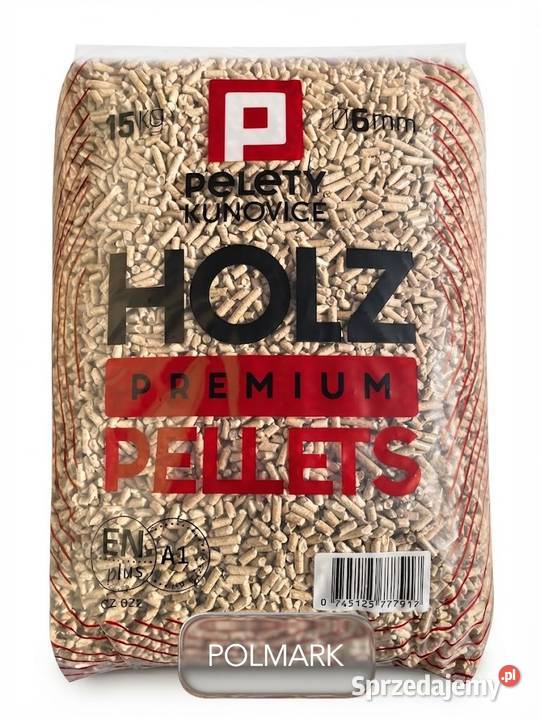 Pellet świerkowy Kunovice certyfikat ENplus A1 Wrocław