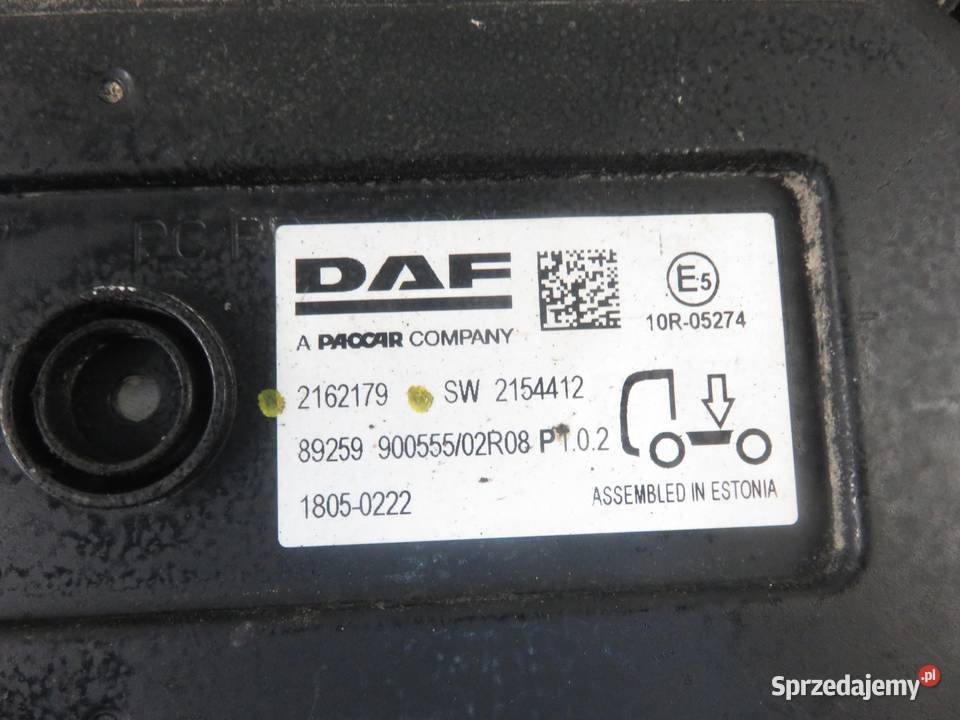STEROWNIK MODUŁ PODWOZIA DAF 2162179