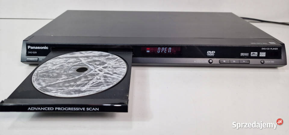 Panasonic CD DVD odtwarzacz DVD S 29 DVDS29 Panasonic Międzychód