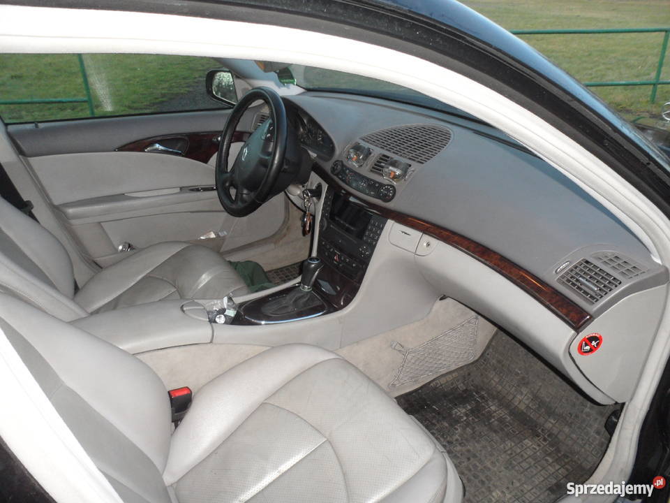 Mercedes w211 jasny srodek gotowy do jazdywazne E-klasa zachodniopomorskie Szczecinek