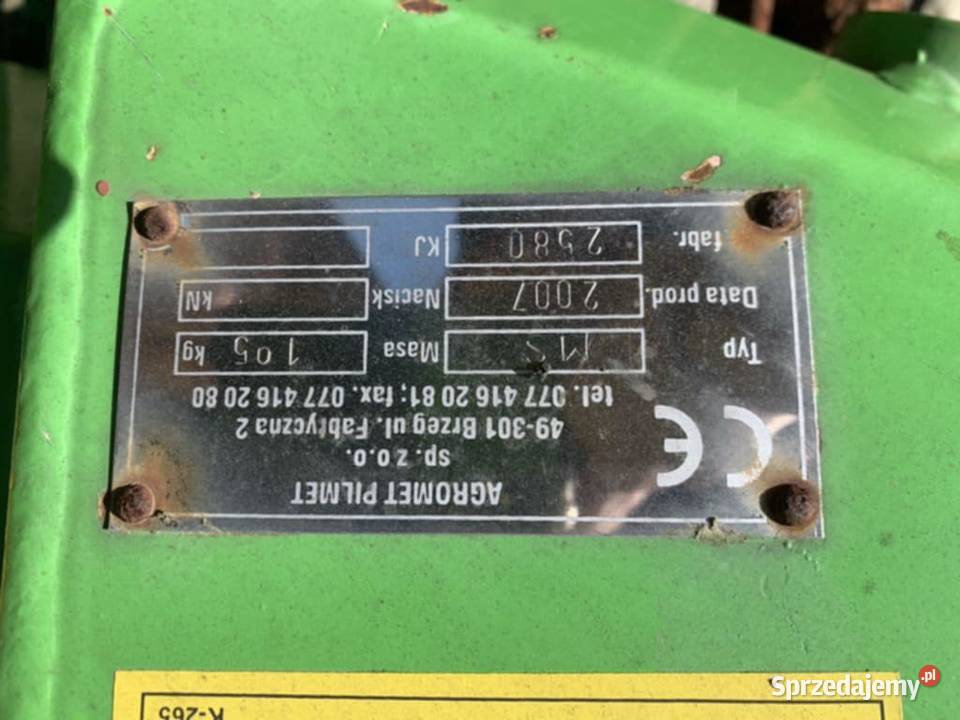 Rozsiewacz nawozów Unia MS 500 kujawsko-pomorskie