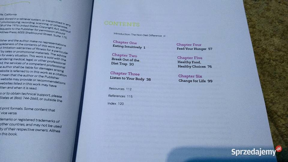 Healthy Eating for LifeAn Intuitive Eating Cara miękka pomorskie Gdańsk