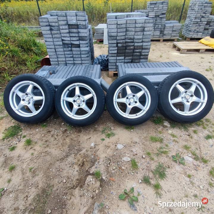 Komplet Kół felgi aluminiowe Freeman 16 4x1143 Darłowo sprzedam