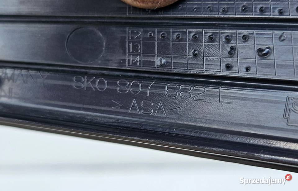 AUDI A4 B8 LIFT KRATKA LEWA ZDERZAKA PRZÓD Międzychód