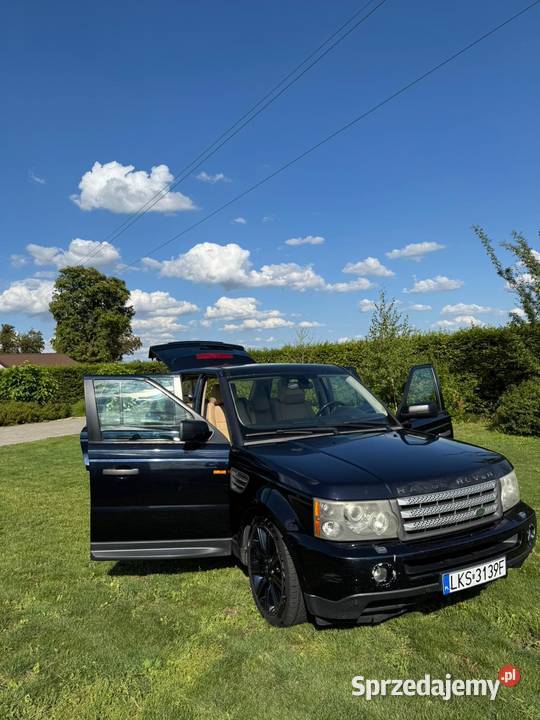 Range Rover Rok produkcji 2007 lubelskie Fajsławice