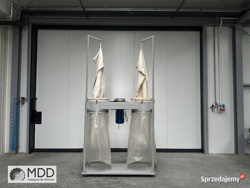 Odciąg trocin 2 workowy 40 kW 1502 Produkcja Łabuńki Pierwsze