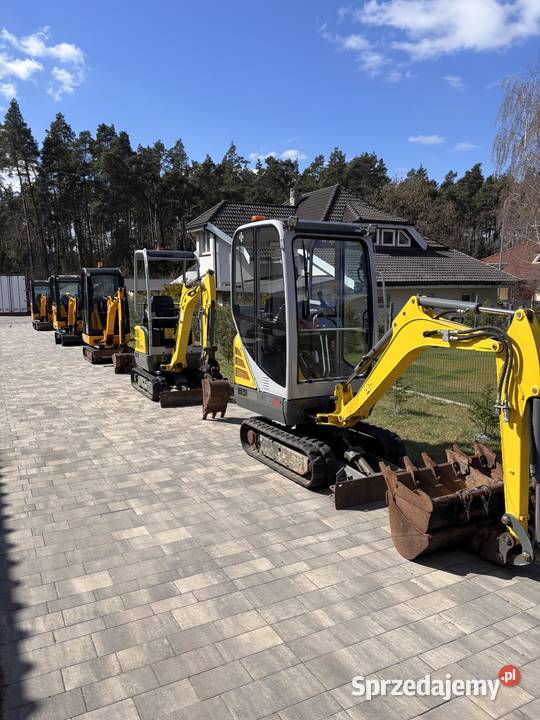 Jcb 8016 16c1 Wacker Neuson ET16 EZ17 kujawsko-pomorskie Głogowo