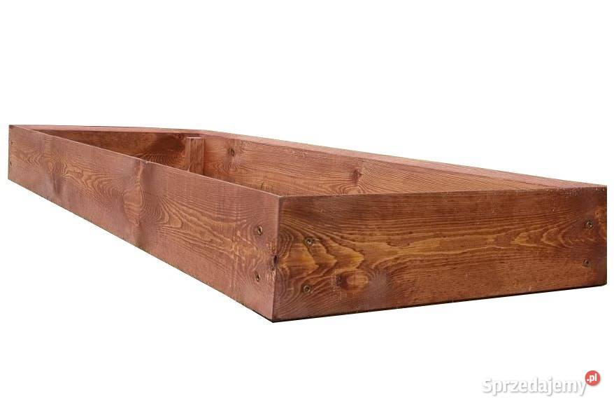 Zielnik drewniany na nogach warzywnik skrzynia Kalety