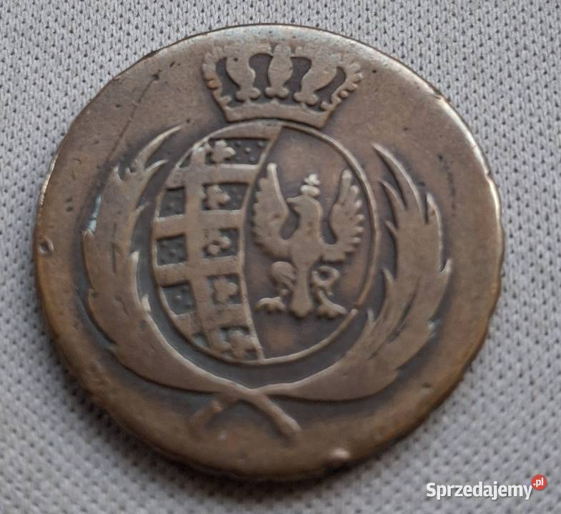 KSIĘSTWO WARSZAWSKIE1812 rIBRANT OZDOBNY Numizmatyka Kolekcje Legionowo sprzedam