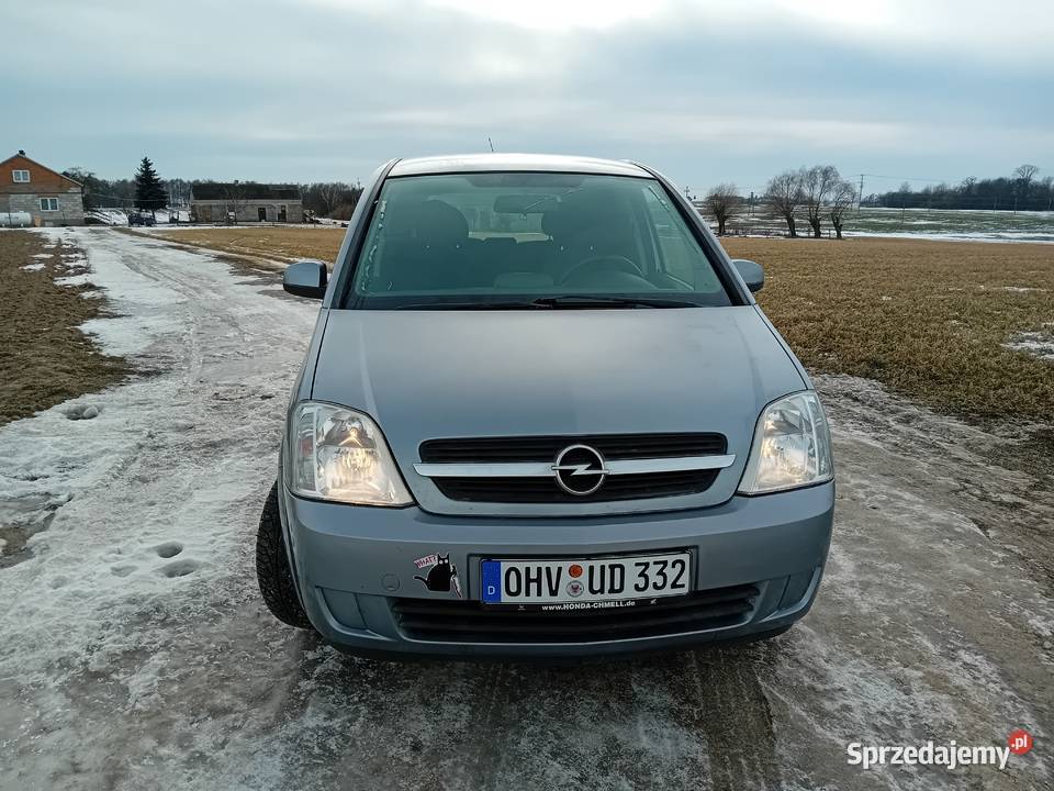 Sprzedam Opel Meriva 2004r 16 8v Meriva Trzebuń