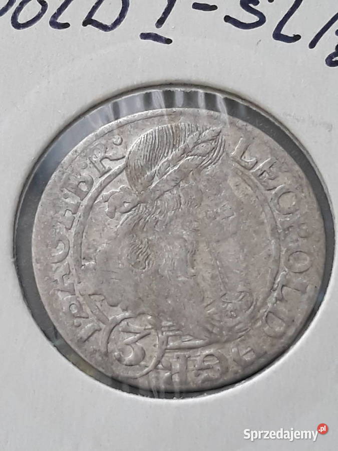 3 Krajcary Leopold I 1666 rŚląsk SHS Numizmatyka