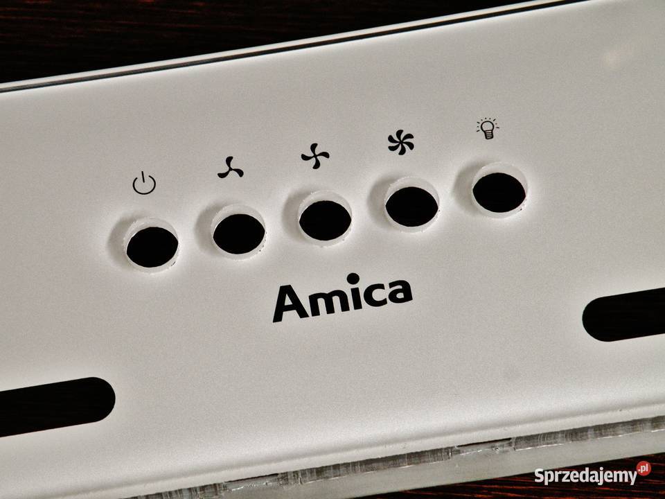 Panel szklany biały do okapu Amica OMP6251WG
