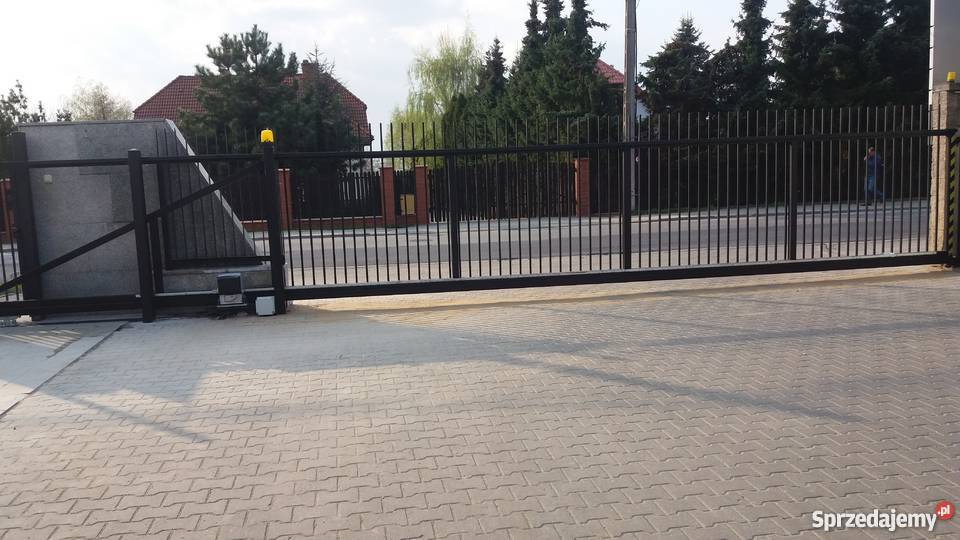 Bramy przesuwne Bielsk PłockWarszawa Czerwińsk metal Płońsk