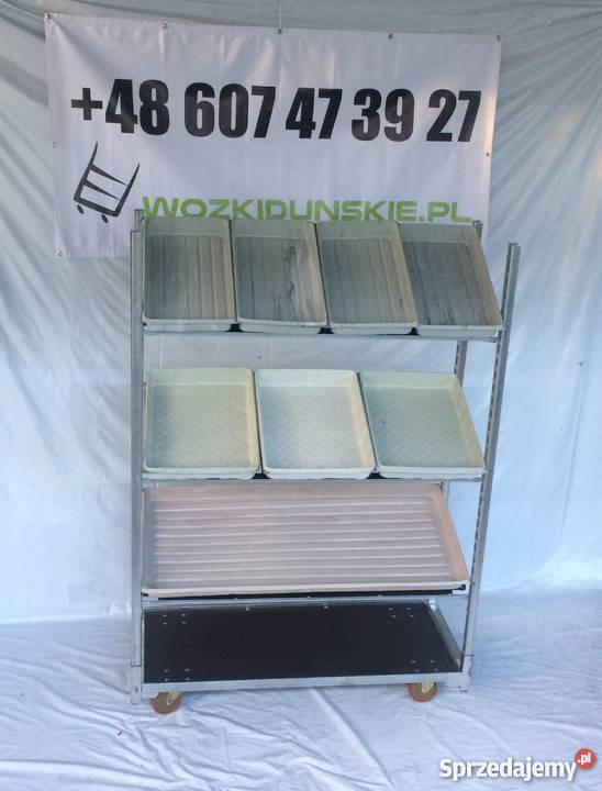 Kuwety Tace do podlewania roślin na wózki sprzedam