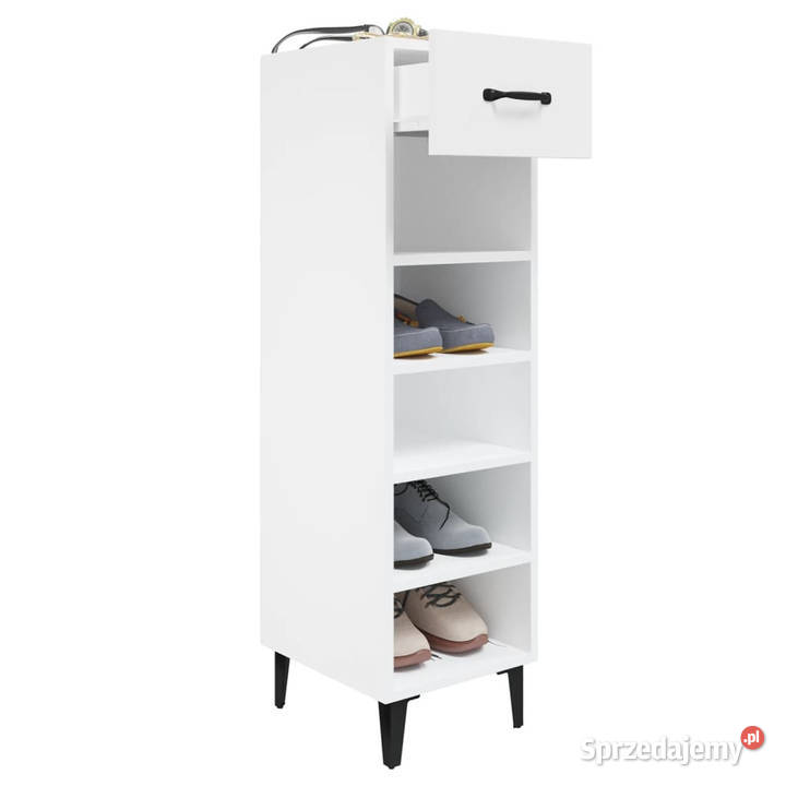 Szafka na buty biała 30x35x105 materiał Warszawa sprzedam