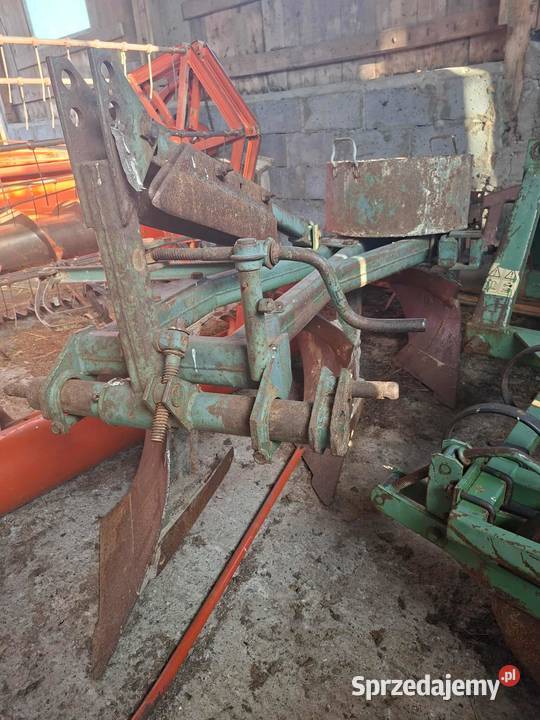 Pług 3 skiby 1 z przystawka Grudziądz oryginał Maszyny rolnicze Gułów sprzedam