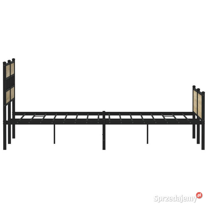 Łóżko bez materaca dąb sonoma 120x200 WM4017288 91cm mazowieckie Warszawa