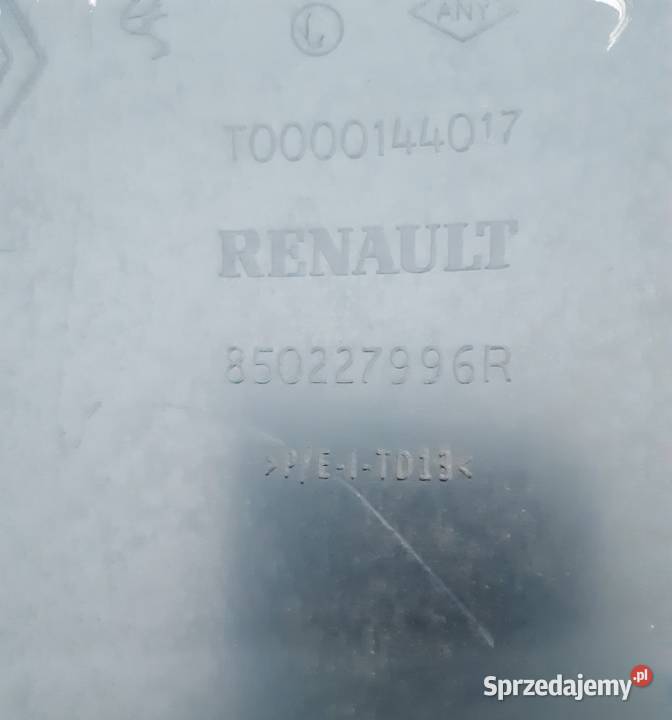 Zderzak Dacia Sandero 2013 t y ł małopolskie Radłów