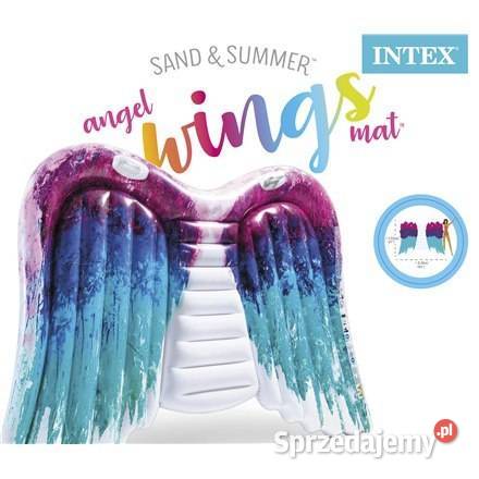 Materac skrzydła anioła Intex wielobarwny Akcesoria basenowe Lublin