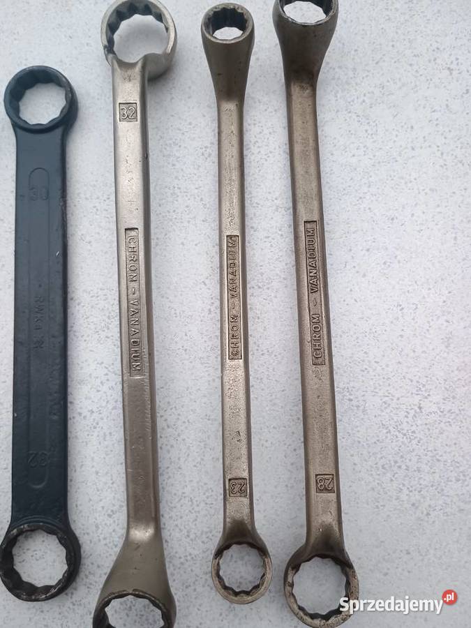 Klucze płasko oczkowe RWPn Chrzanów sprzedam