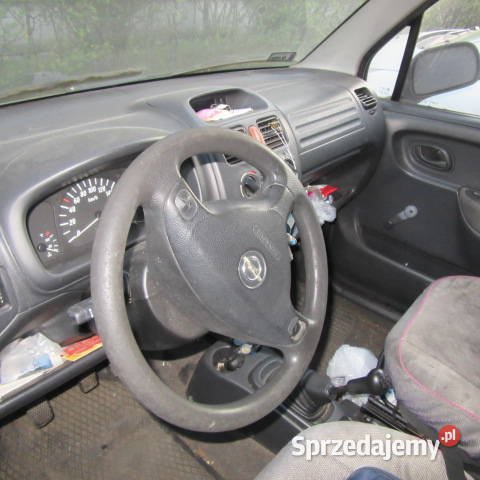 Opel Agila 2003r 10 srebrny metalic rejestracja benzyna śląskie Ruda Śląska sprzedam
