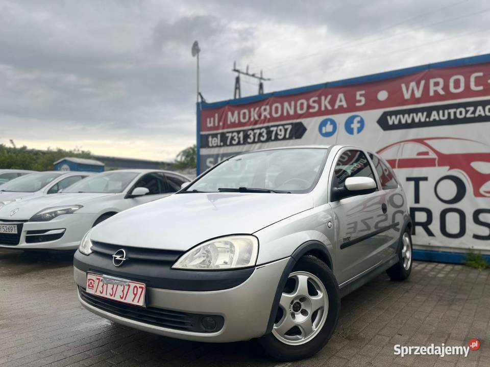 Opel Corsa 12 Benzyna Elegance Klima Elektryka Wrocław