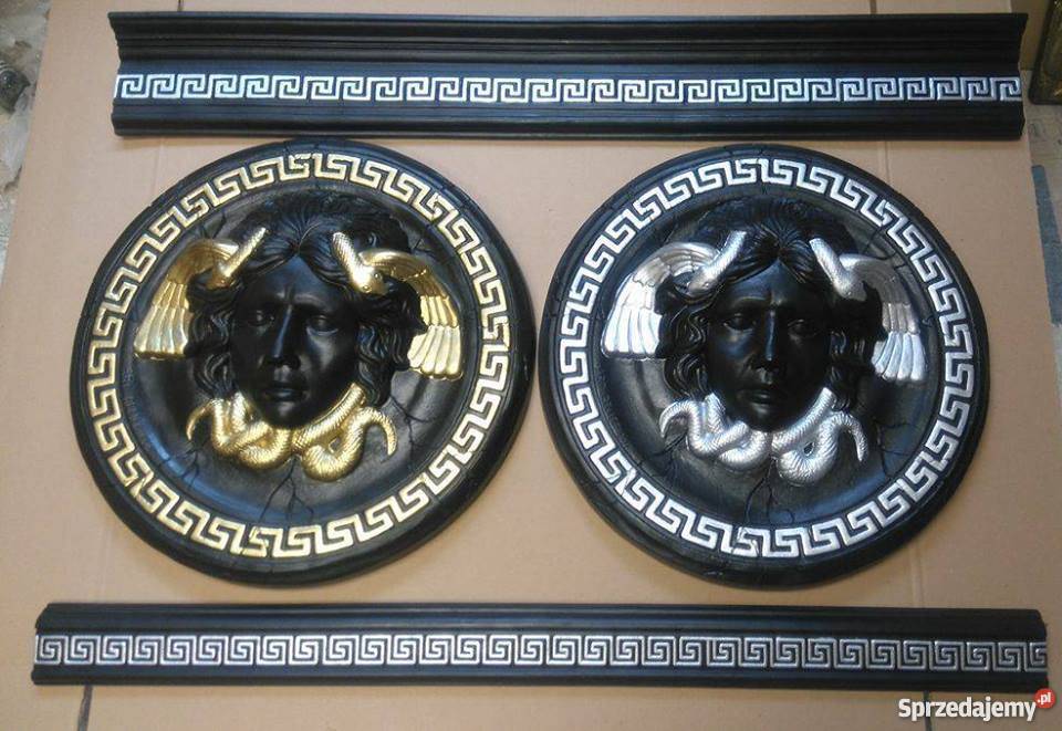 SZTUKATERIA GIPSOWA PŁASKORZEŹBA GRECKA CZARNO Zielona Góra sprzedam