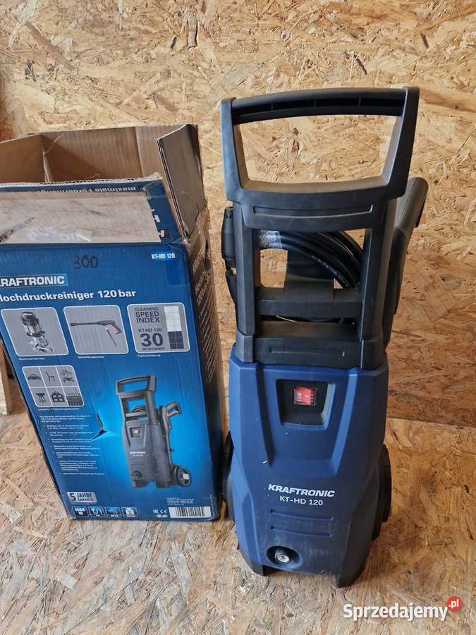 Myjka wysokociśnieniowa Kraftronic KTHD 120 z Narzędzia warsztatowe Głogowa