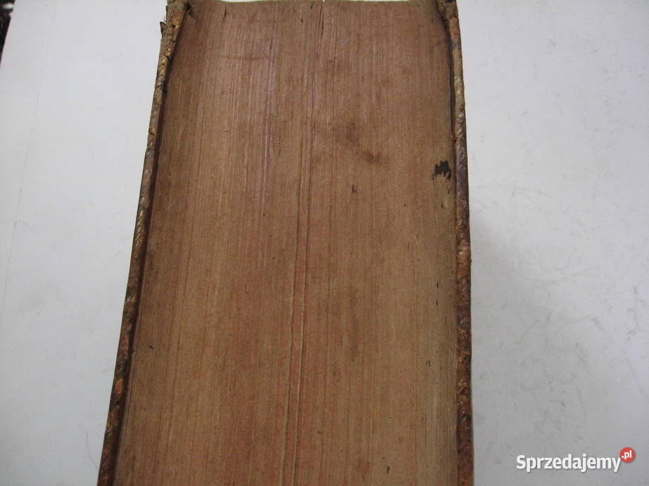 XVIII w Słownik Francuzko Niemiecki oprawa Skóra Antykwariat Poznań