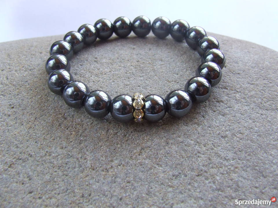 Bransoletka z hematytu hematyt bransoletki z Stalowa Wola