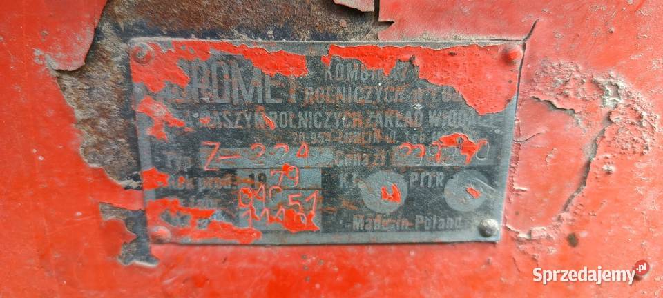Prasa kostkującą sipma Majdan Mętowski