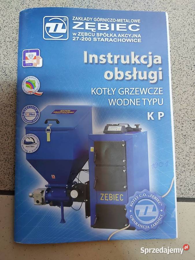 Poec Zębiec 15kW eko groszek stal Ostrowiec Świętokrzyski
