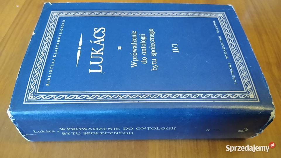 Wprowadzenie do ontologii bytu społecznego II 1 ISBN 8301051817 Gdańsk