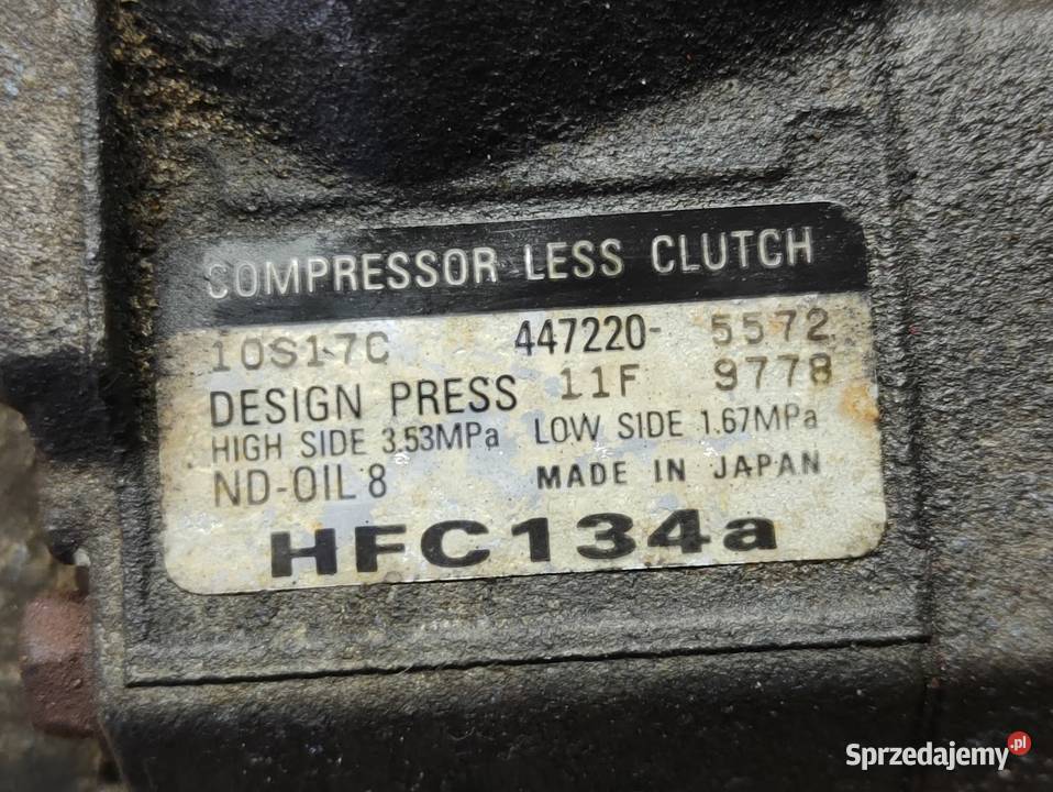 Kompresor Sprężarka Klimatyzacji Chrysler 300c Klimatyzacja wielkopolskie Pleszew sprzedam