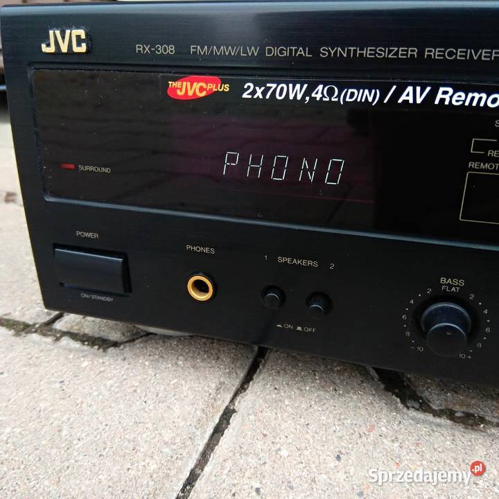 JVC RX308bk Amplituner Wzmacniacz 2x70W dobra