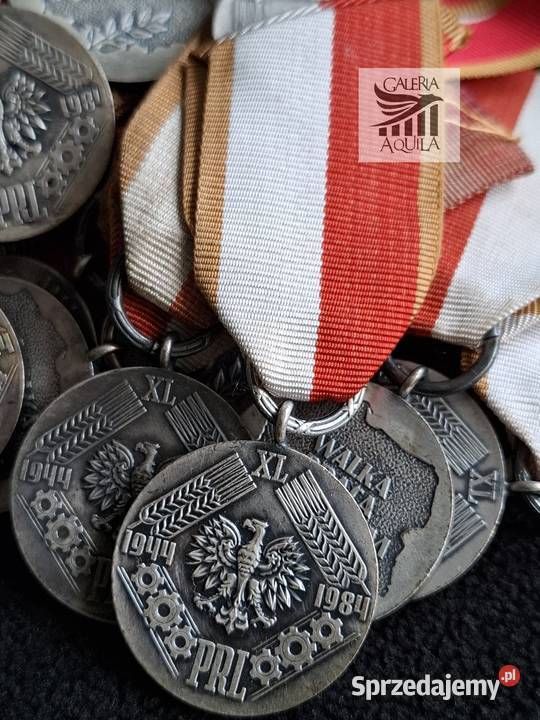 Medal XL leciaPRL sztukę Wejherowo