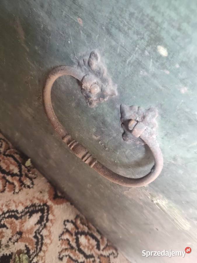 Stary kufer 18 wiek małopolskie Tarnów