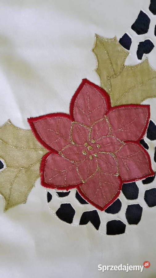 Serwete swiateczna biały