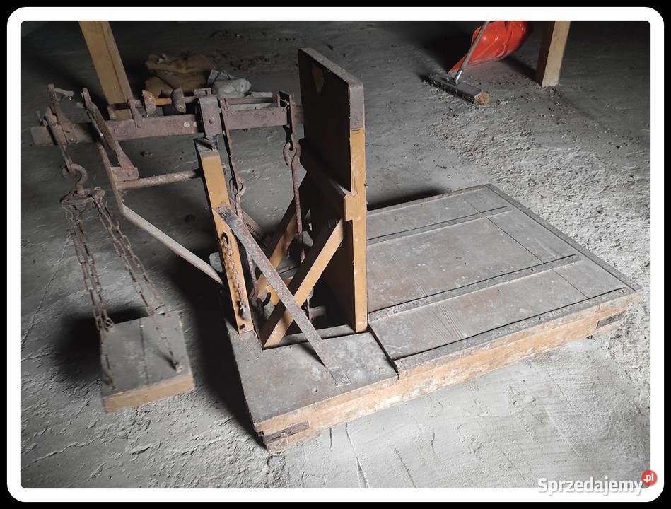 Waga dziesiętna rolnicza szalkowa do 200 Płock sprzedam