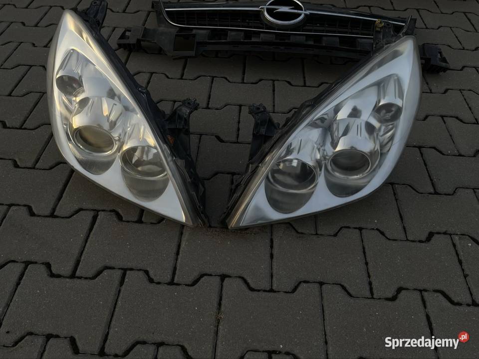 Opel Vectra C signum polift zderzak przedni lamp Chełm