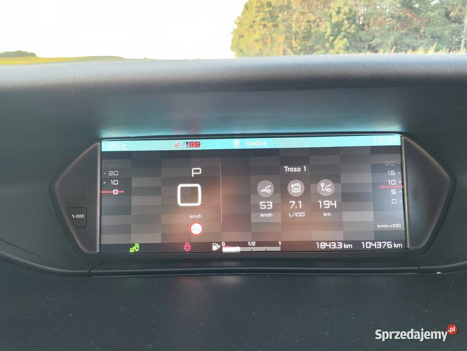 Citroen C4 Grand Picasso Shine 16 THP SS EAT przyciemniane szyby