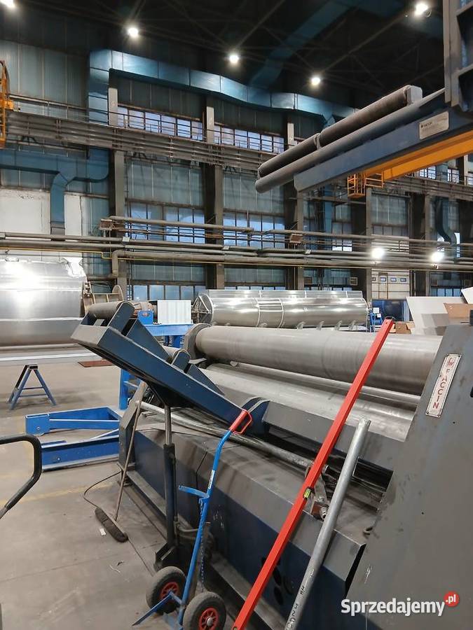 Czterowalcowa zwijarka do blach 13 mm Lubicz Górny
