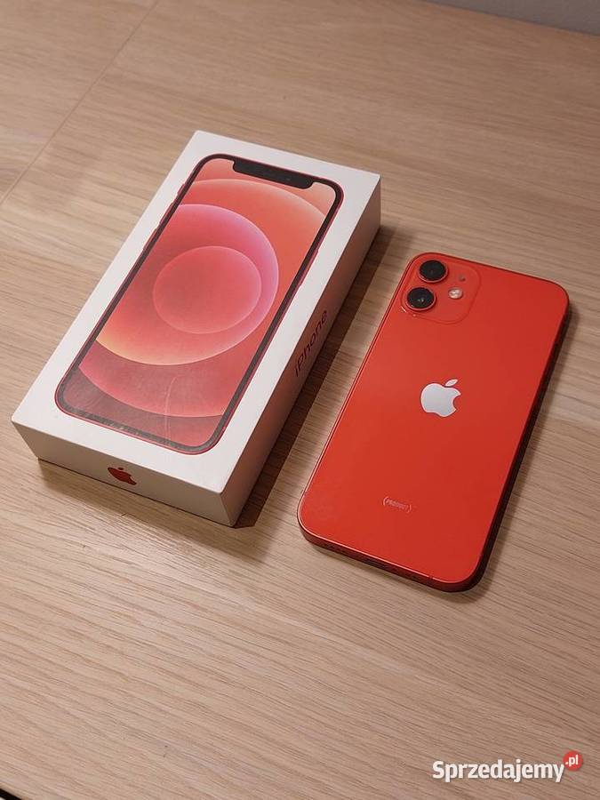 iPhone 12 mini 64GB 78 Czerwony mazowieckie Warszawa sprzedam